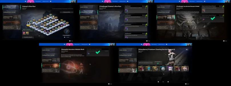 Eventy v The First Descendant 1.3.25: Esiemo's Dice Run a další výzvy